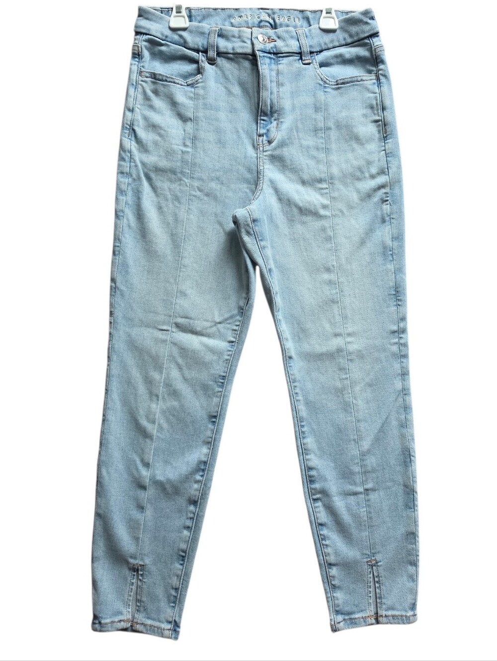American Eagle Next Level Stretch Light High-Rise Slim Jeans-Size 10 X-Short